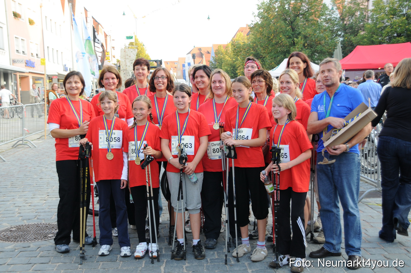 0060 Stadtlauf Neumarkt Nordic Walking 190909